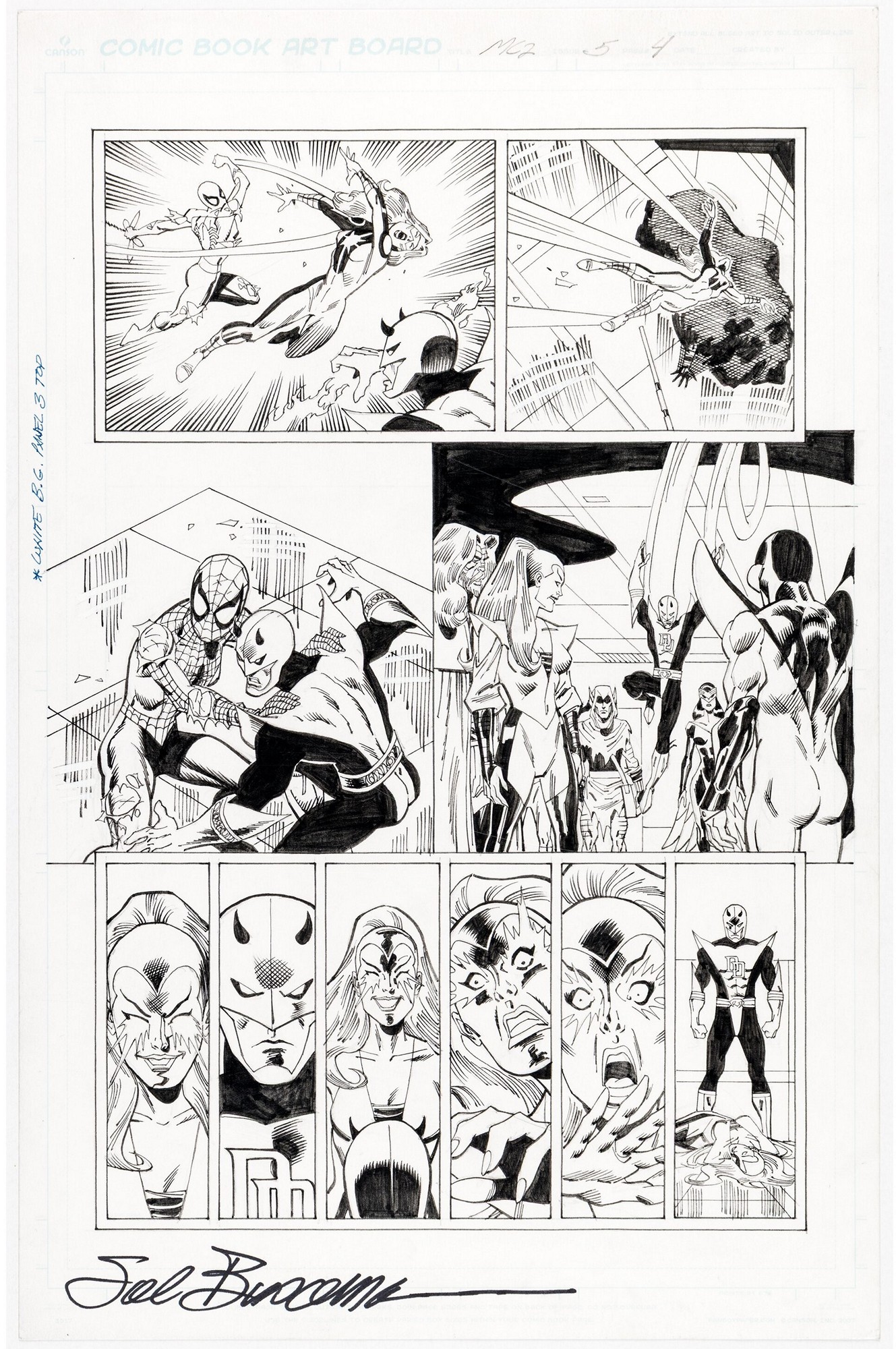 Ron Frenz and Sal BUSCEMA